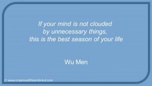 Mind clouded quote