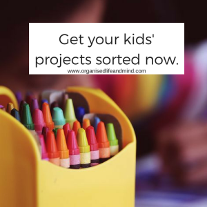 Get your kids' projects sorted now surgery