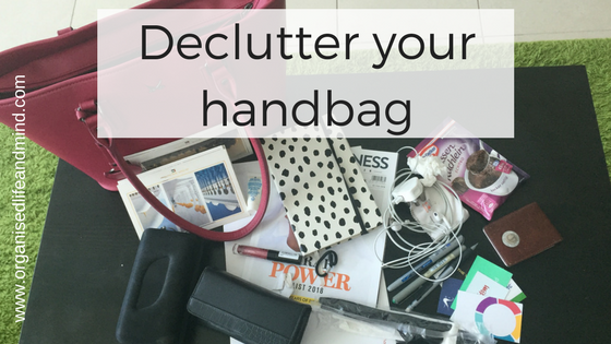 Declutter your handbag