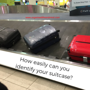 How easily can you identify your suitcase luggage