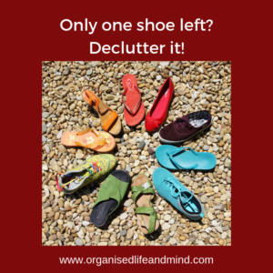 Declutter shoes