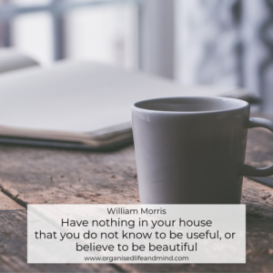 Saturday quote Have nothing in your house