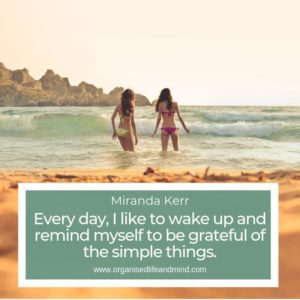 7 Grateful simple things Saturday quote