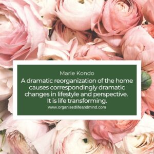 A dramatic reorganization of the home causes correspondingly dramatic changes in lifestyle and perspective.  It is life transforming.