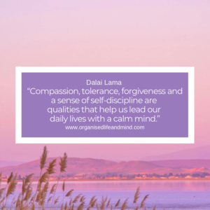 Saturday Quote 2026-10 Compassion, tolerance, forgiveness and a sense of self-discipline are qualities that help us lead our daily lives with a calm mind. Dalai Lama